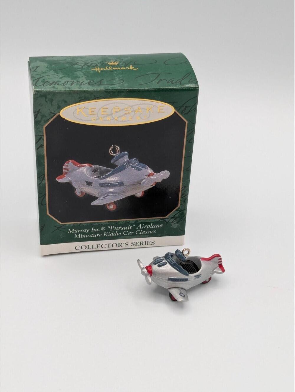 Hallmark Keepsake Murray Inc. "Pursuit" Airplane Miniature 1997, 3rd in Series
